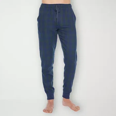 Residence Mens Pajama Joggers In Blue