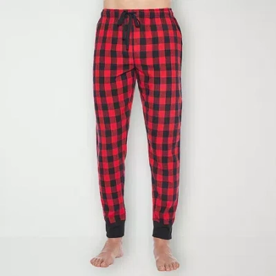 Residence Mens Pajama Joggers In Red
