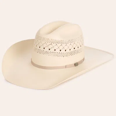 Resistol Hats Resistol 20x Montego Rb Profile Cattleman Crown Straw Cowboy Hat In Neutral