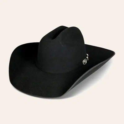 Resistol Hats Resistol 4x Horseshoe Black Bound Edge Wool Cowboy Hat