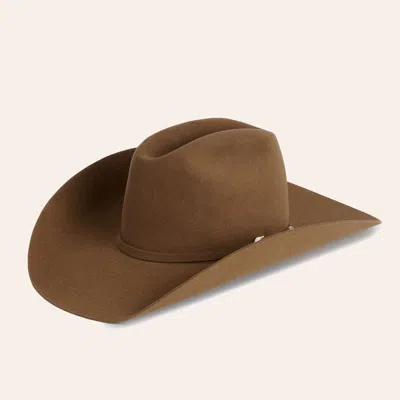 Resistol Hats Resistol Driftwood 6x Midnight Cattleman Felt Cowboy Hat In Brown