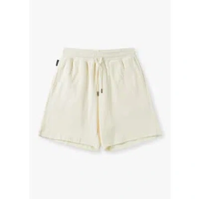 Resort Co Mens Terry Shorts In White