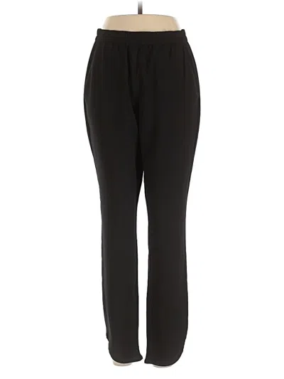 Pre-owned Re-spun By Marine Layer Casual Pants In Black