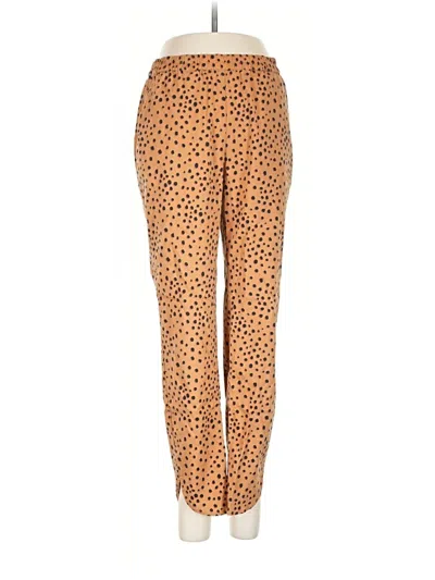 Pre-owned Re-spun By Marine Layer Casual Pants In Orange