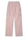 Rest&recreation Cargo Pocket Trousers In Pink