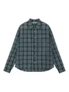 Rest&recreation Checked Shirt In Blue