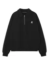 Rest&recreation Classic-collar Sweatshirt In Black