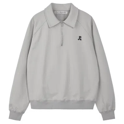 Rest&recreation Collar Raglan Sweatshirt In Multi