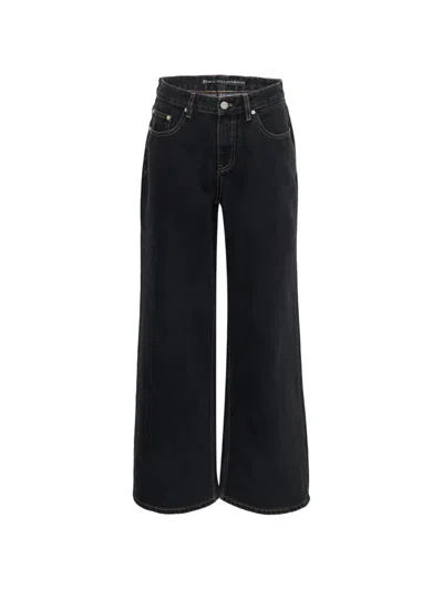 Rest&recreation Contrast-stitch Jeans In Black
