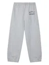 Rest&recreation Cotton Track Pants In Gray