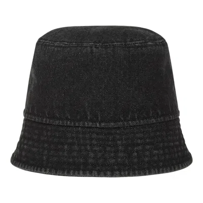 Rest&recreation Denim Bucket Hat In Black