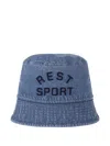 Rest&recreation Denim Bucket Hat In Blue