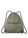 Rest&recreation Drawstring Backpack In Green