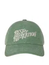 Rest&recreation Embroidered-logo Cap In Green