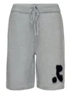 Rest&recreation Hairy Knit Shorts In Gray
