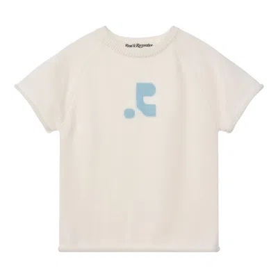 Rest&recreation Jacquard Knit Top In Neutral