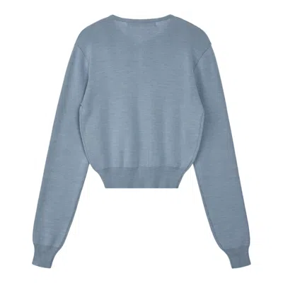 Rest&recreation Logo Clip Knit Cardigan In Multi