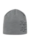 Rest&recreation Logo-embroidered Beanie In Gray