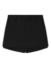 Rest&recreation Logo-embroidered Skort In Black