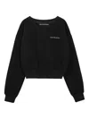 Rest&recreation Logo-embroidered Sweatshirt In Black
