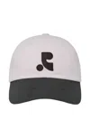 Rest&recreation Logo-embroidered Two-tone Cap In Black