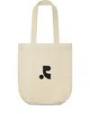 Rest&recreation Logo-print Cotton Tote Bag In Neutral
