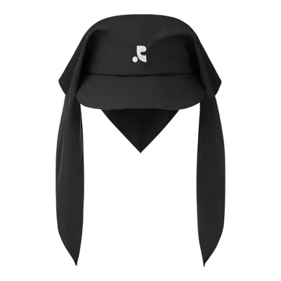 Rest&recreation Logo Scarf Cap In Black