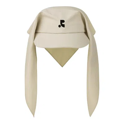 Rest&recreation Logo Scarf Cap In Neutral