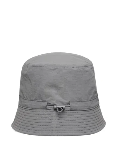 Rest&recreation Logo-embroidered Toggle-fastening Bucket Hat In Gray