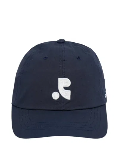 Rest&recreation Logo-patch Cotton Cap In Blue