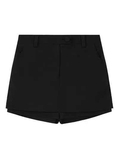 Rest&recreation Low-rise Skorts In Black