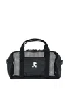 Rest&recreation Mesh Grid-pattern Duffle Bag In White