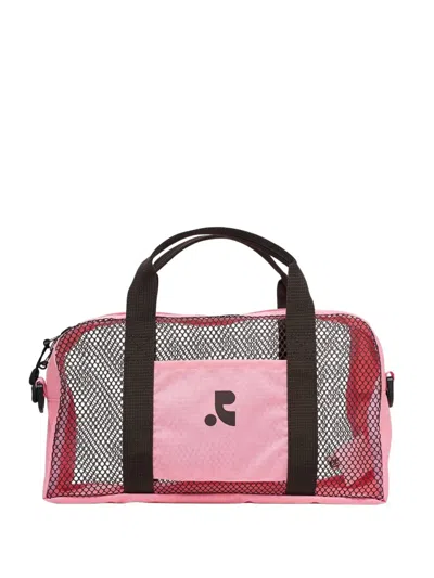 Rest&recreation Mesh-panel Duffle Bag In Pink