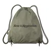 Rest&recreation Drawstring Backpack In Gray