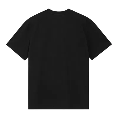 Rest&recreation Oversized Wave Logo T-shirt In Black