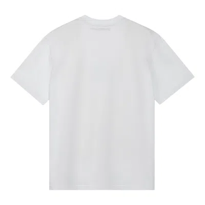 Rest&recreation Oversized Wave Logo T-shirt In White