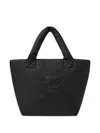 Rest&recreation Puffer Tote Bag In Black