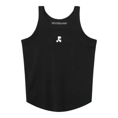 Rest&recreation Racer Tank Top In Black