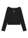 Rest&recreation Raglan Top In Black