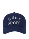 Rest&recreation Rest Sport-logo Cap In Blue