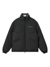 Rest&recreation Reversible Down Jacket In Black