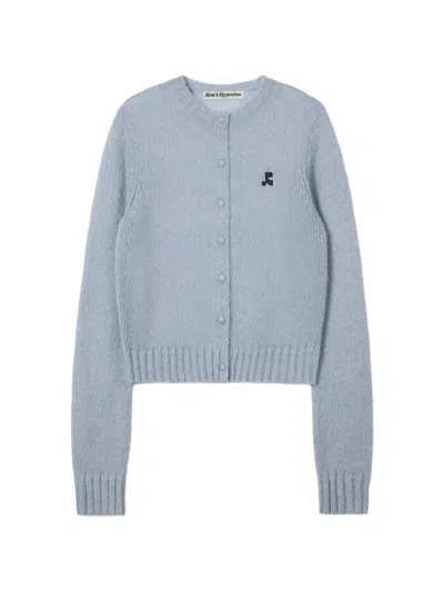 Rest&recreation Ribbed Cardigan In Green