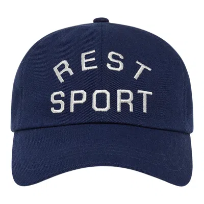 Rest&recreation Rs Logo Cap In Blue