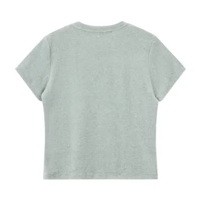 Rest&recreation Velvet Logo T-shirt In Green