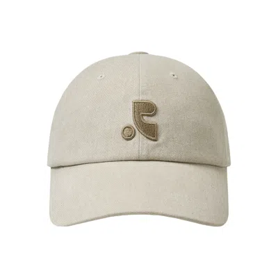 Rest&recreation Washed Logo Cap In Yellow