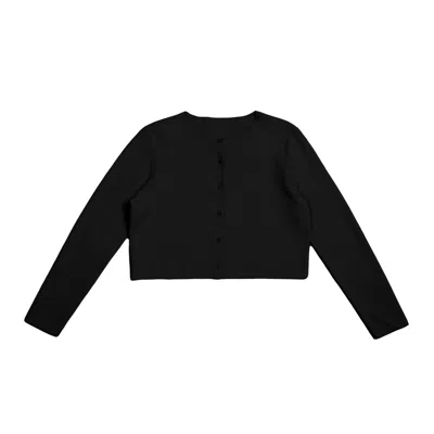 Rest & Relax Contour Stretch Knit Cardigan - Black