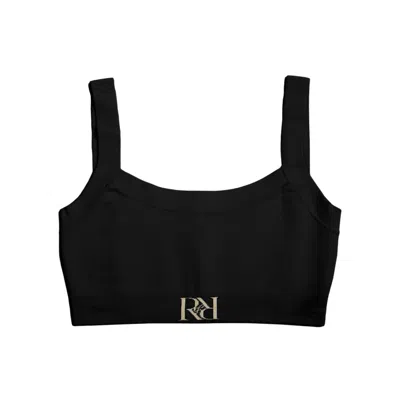 Rest & Relax Women's Contour Stretch Knit Bralette - Black