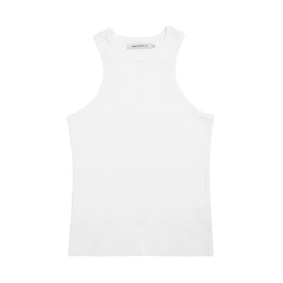 Rest & Relax Women's Organic Cotton Tank - White