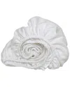 Rest And Reset Rest & Reset 300 Thread Count Classic Fitted Sheet In White