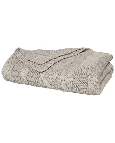 Rest And Reset Rest & Reset Drift Throw Blanket In Gray